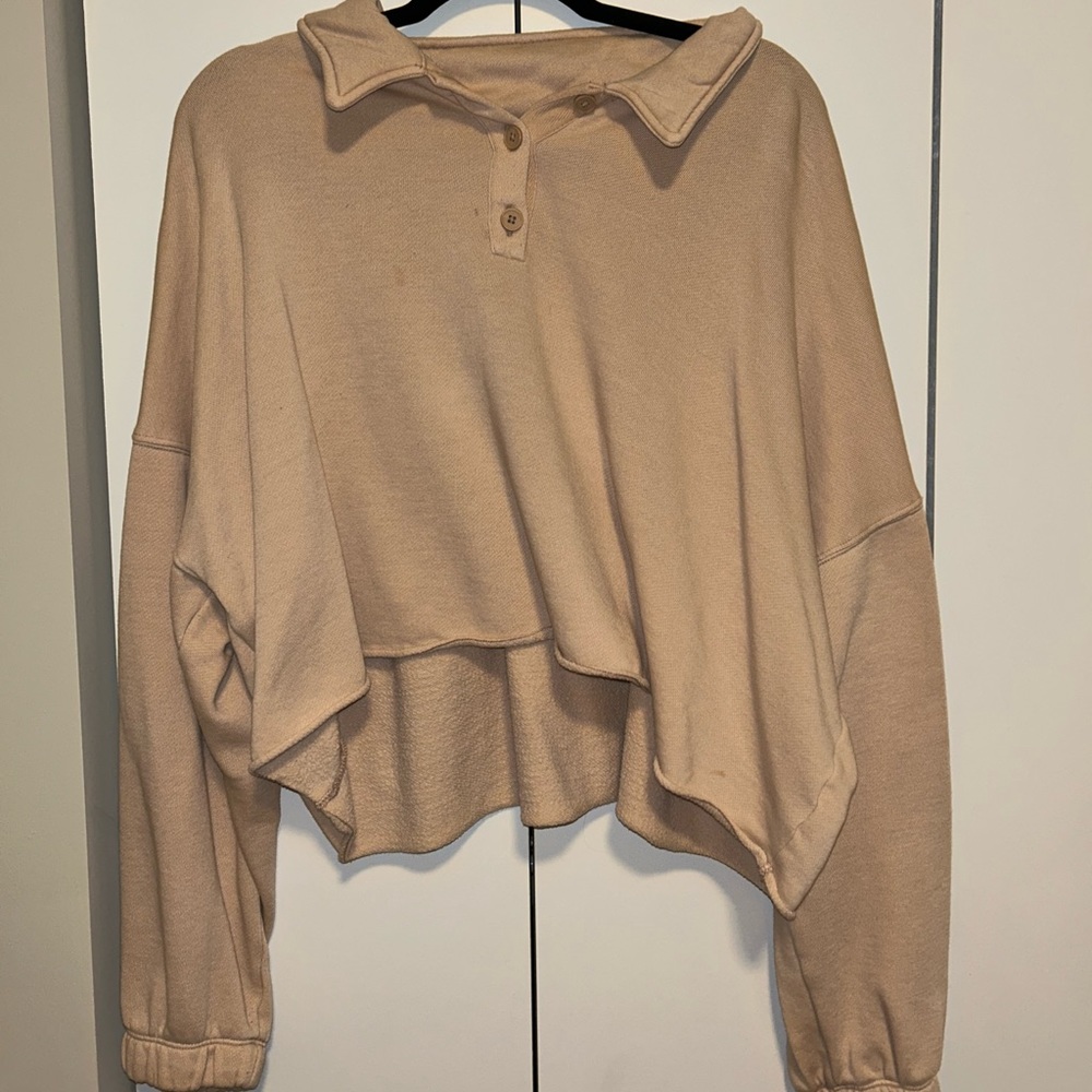aerie cropped sweater